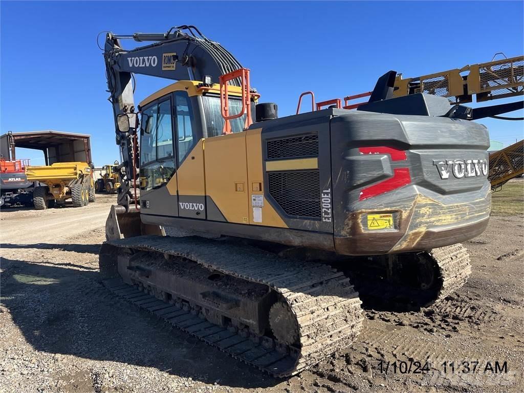 Volvo EC200EL Vikšriniai ekskavatoriai