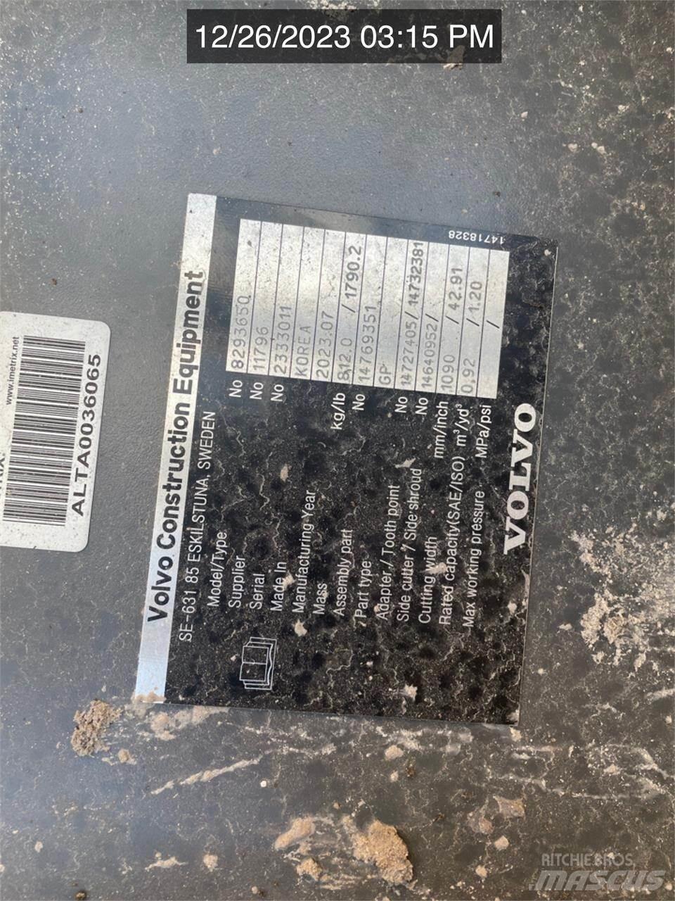 Volvo EC200EL Vikšriniai ekskavatoriai