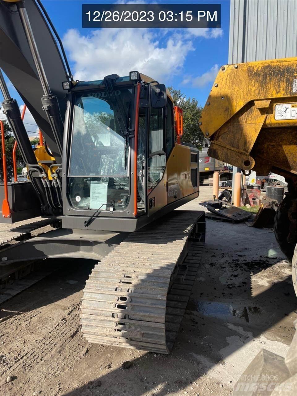 Volvo EC200EL Vikšriniai ekskavatoriai