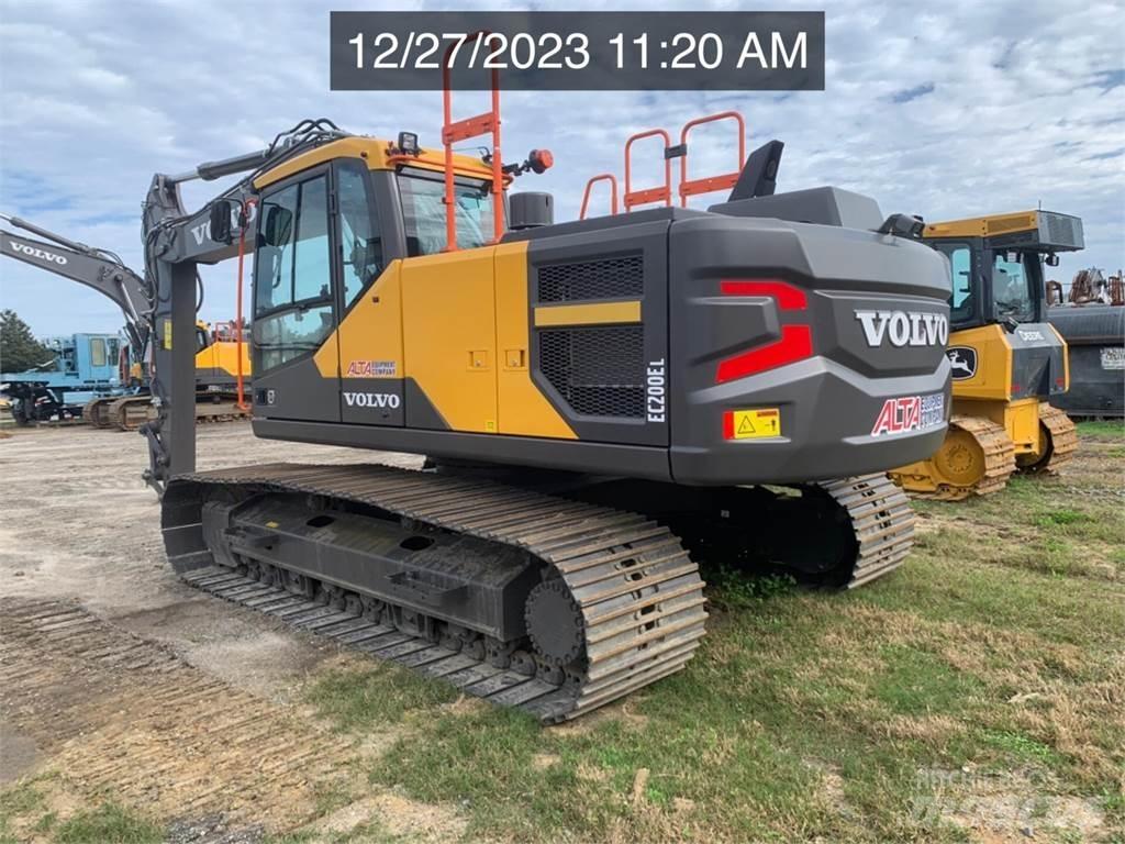 Volvo EC200EL Vikšriniai ekskavatoriai