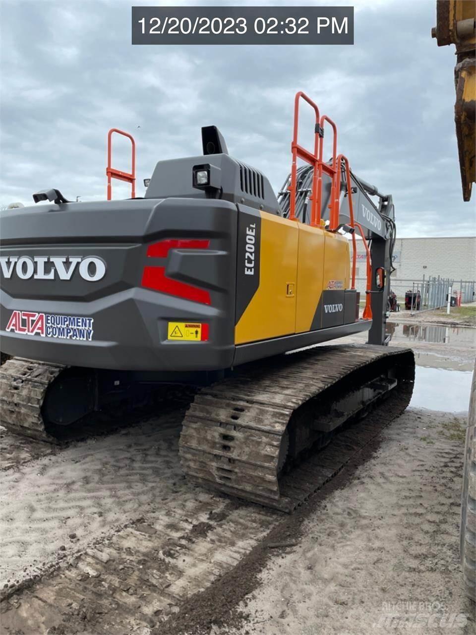 Volvo EC200EL Vikšriniai ekskavatoriai