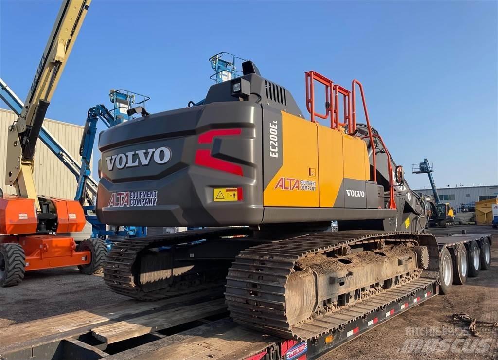 Volvo EC200EL Vikšriniai ekskavatoriai