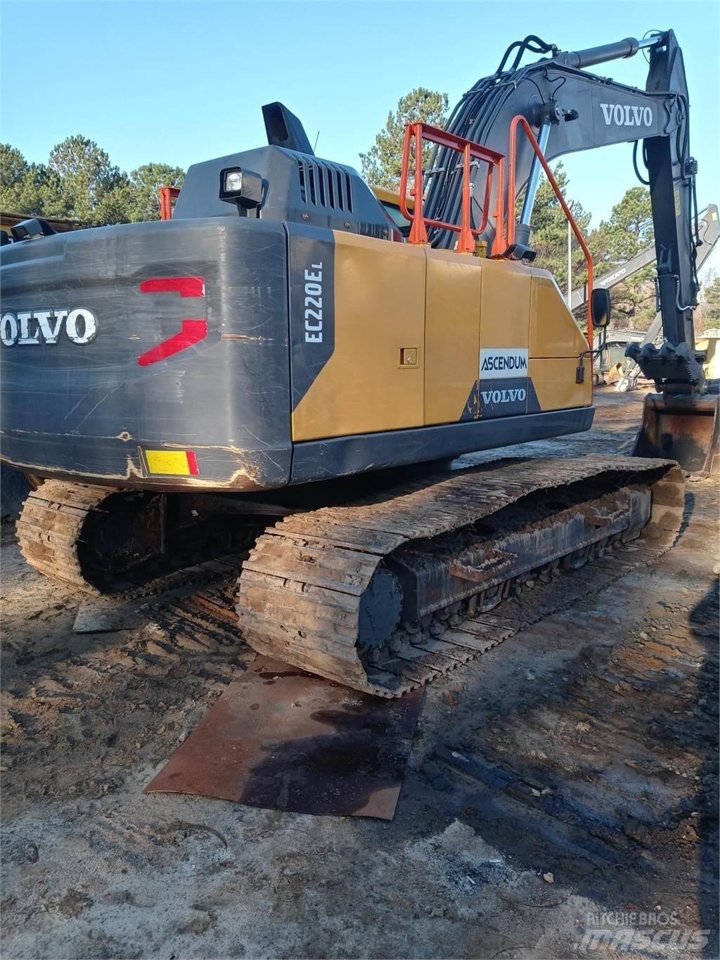 Volvo EC220EL Vikšriniai ekskavatoriai
