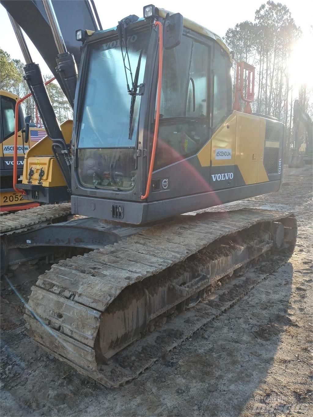 Volvo EC220EL Vikšriniai ekskavatoriai