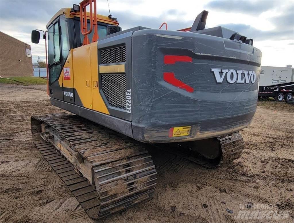Volvo EC220EL Vikšriniai ekskavatoriai