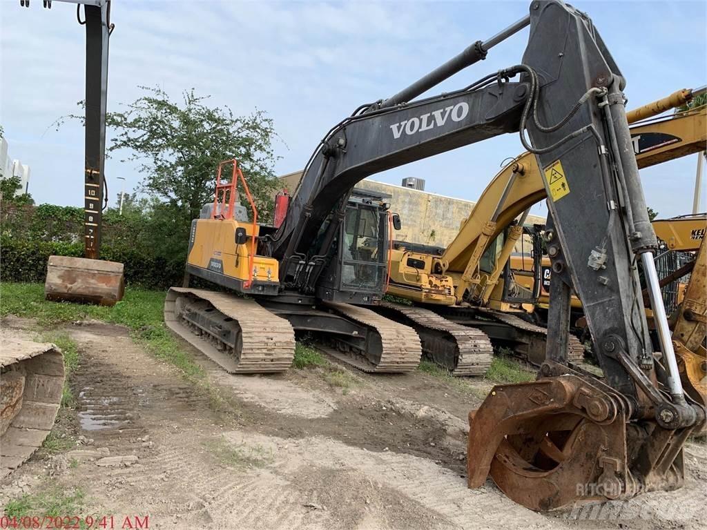 Volvo EC220EL Vikšriniai ekskavatoriai