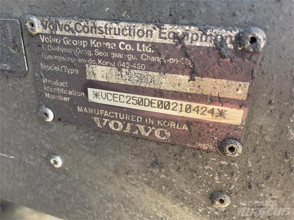 Volvo EC250DL Vikšriniai ekskavatoriai