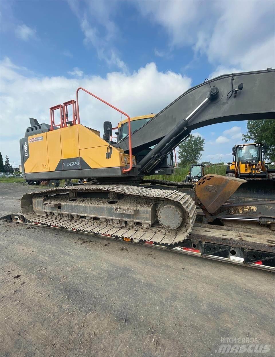 Volvo EC250E LR Vikšriniai ekskavatoriai
