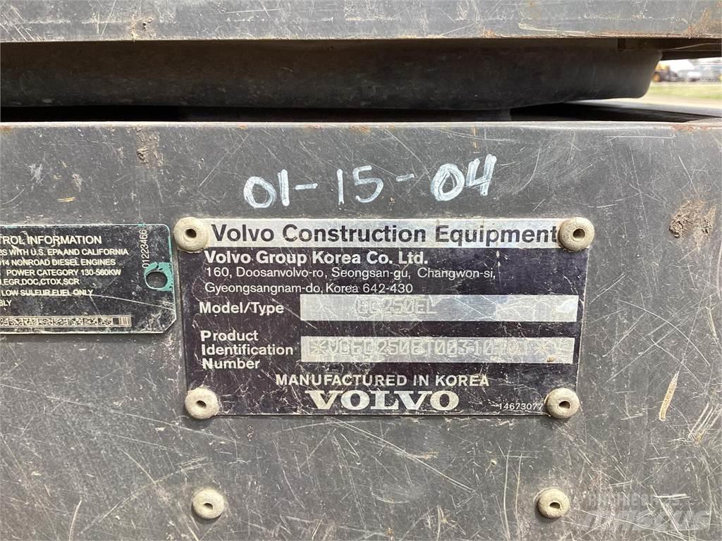 Volvo EC250EL Vikšriniai ekskavatoriai