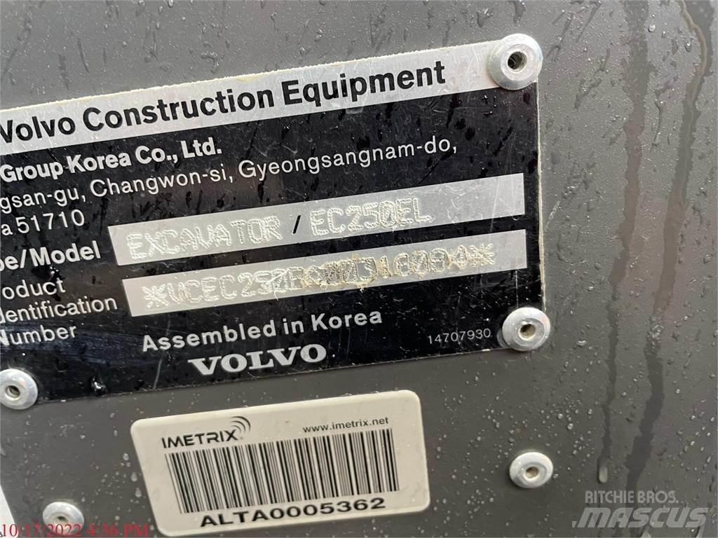 Volvo EC250EL Vikšriniai ekskavatoriai
