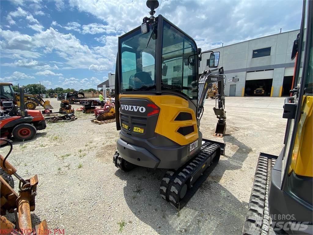 Volvo EC27D Mini ekskavatoriai < 7 t