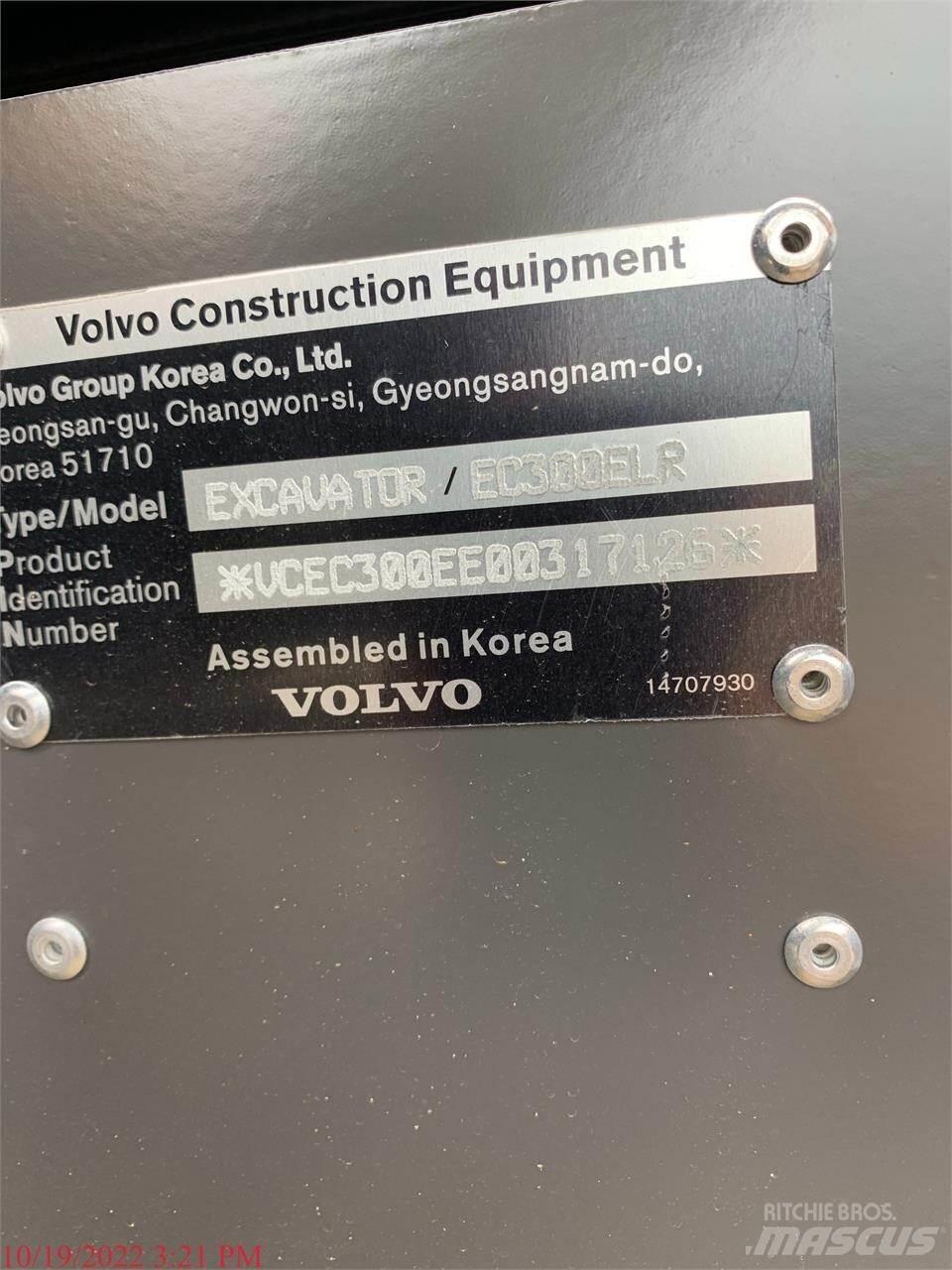 Volvo EC300E LR Vikšriniai ekskavatoriai