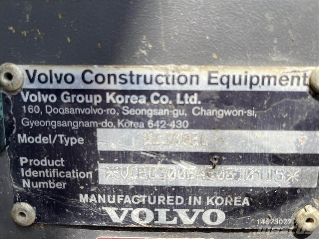 Volvo EC300EL Vikšriniai ekskavatoriai