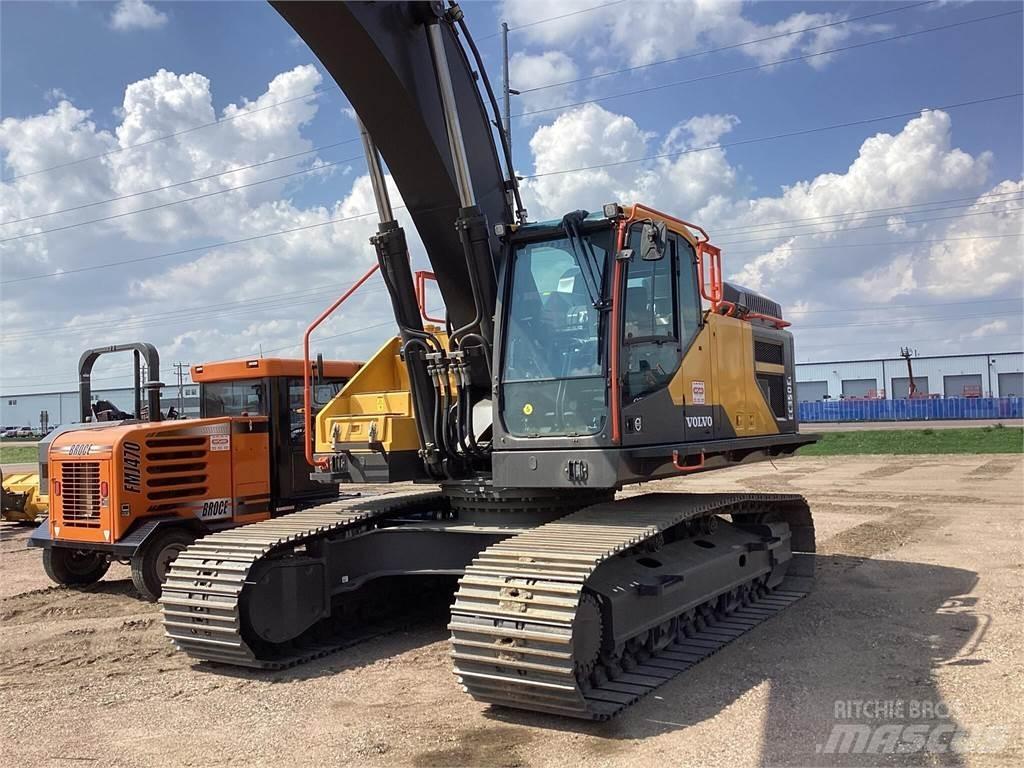 Volvo EC350EL Vikšriniai ekskavatoriai