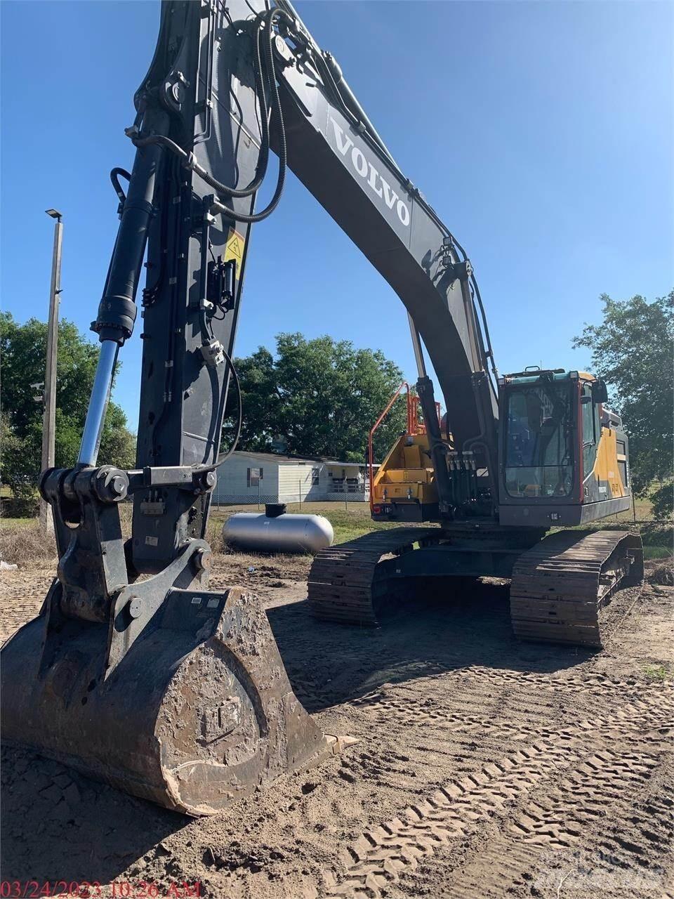Volvo EC350EL Vikšriniai ekskavatoriai
