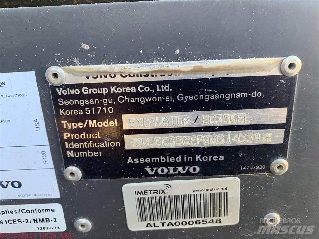 Volvo EC350EL Vikšriniai ekskavatoriai