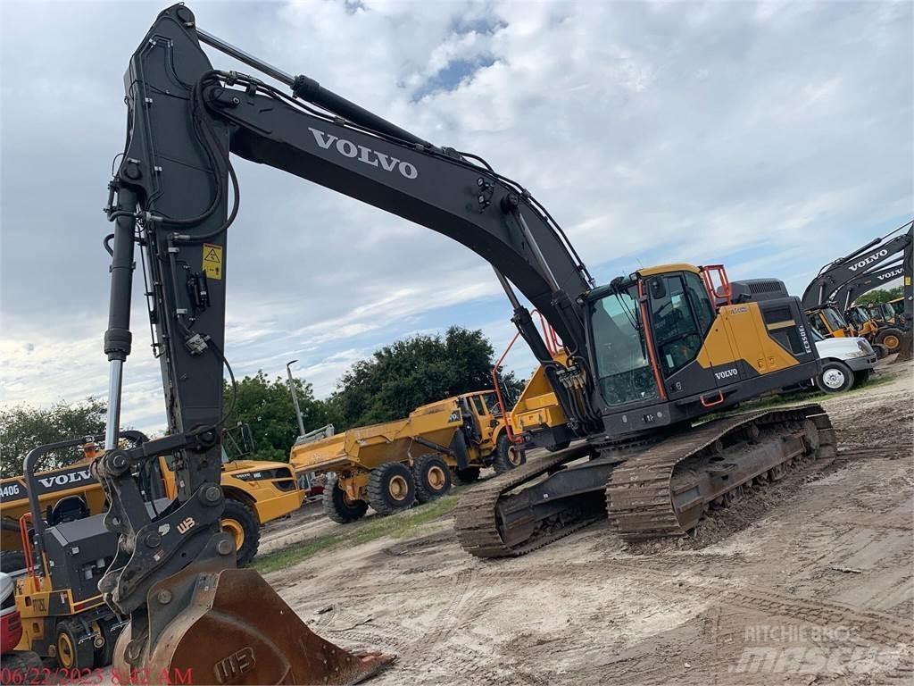 Volvo EC350EL Vikšriniai ekskavatoriai