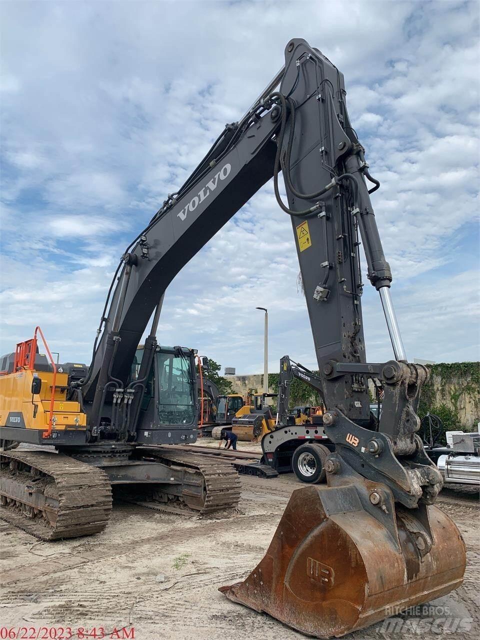 Volvo EC350EL Vikšriniai ekskavatoriai