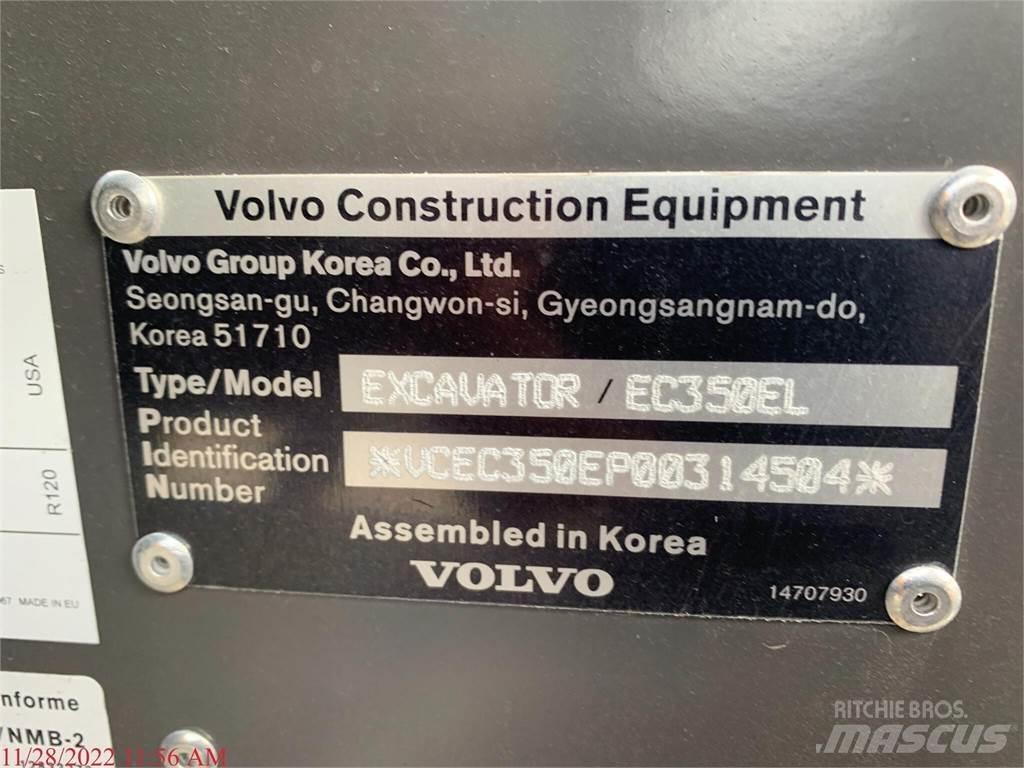Volvo EC350EL Vikšriniai ekskavatoriai