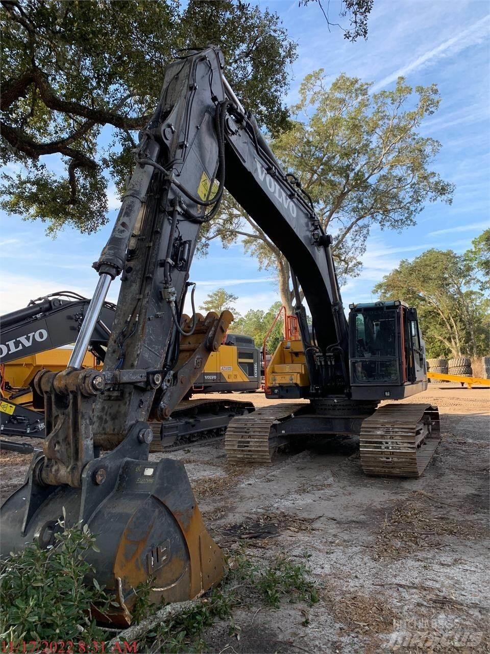 Volvo EC350EL Vikšriniai ekskavatoriai