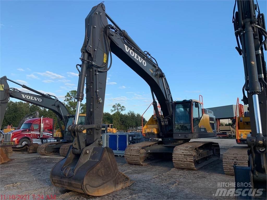 Volvo EC350EL Vikšriniai ekskavatoriai