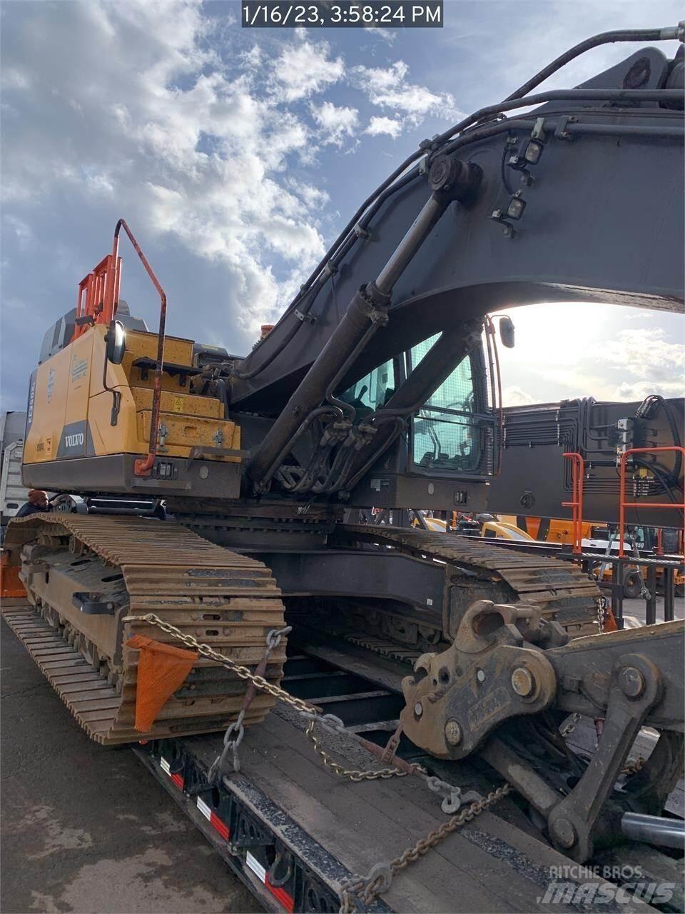 Volvo EC350EL Vikšriniai ekskavatoriai