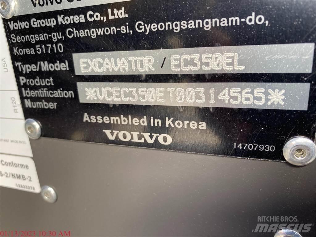 Volvo EC350EL Vikšriniai ekskavatoriai