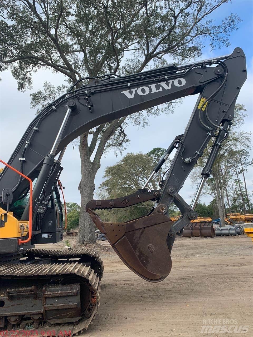 Volvo EC350EL Vikšriniai ekskavatoriai
