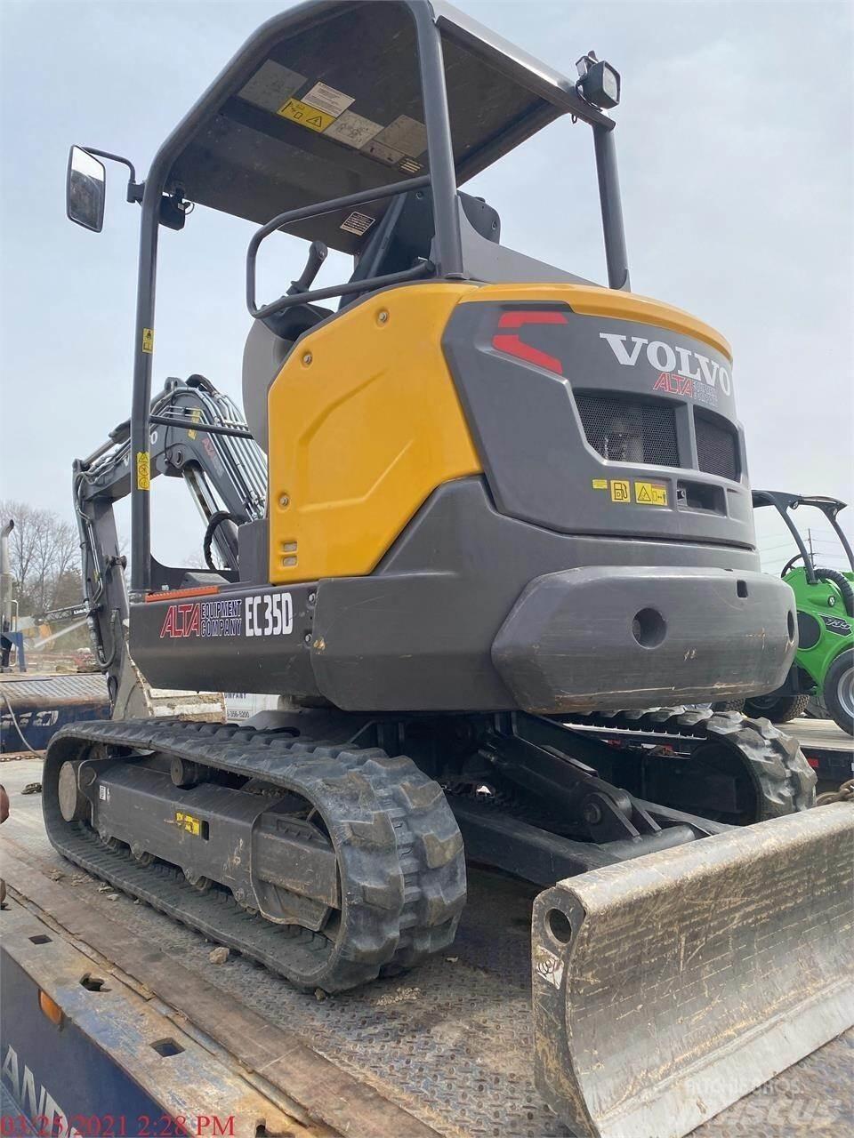 Volvo EC35D Mini ekskavatoriai < 7 t