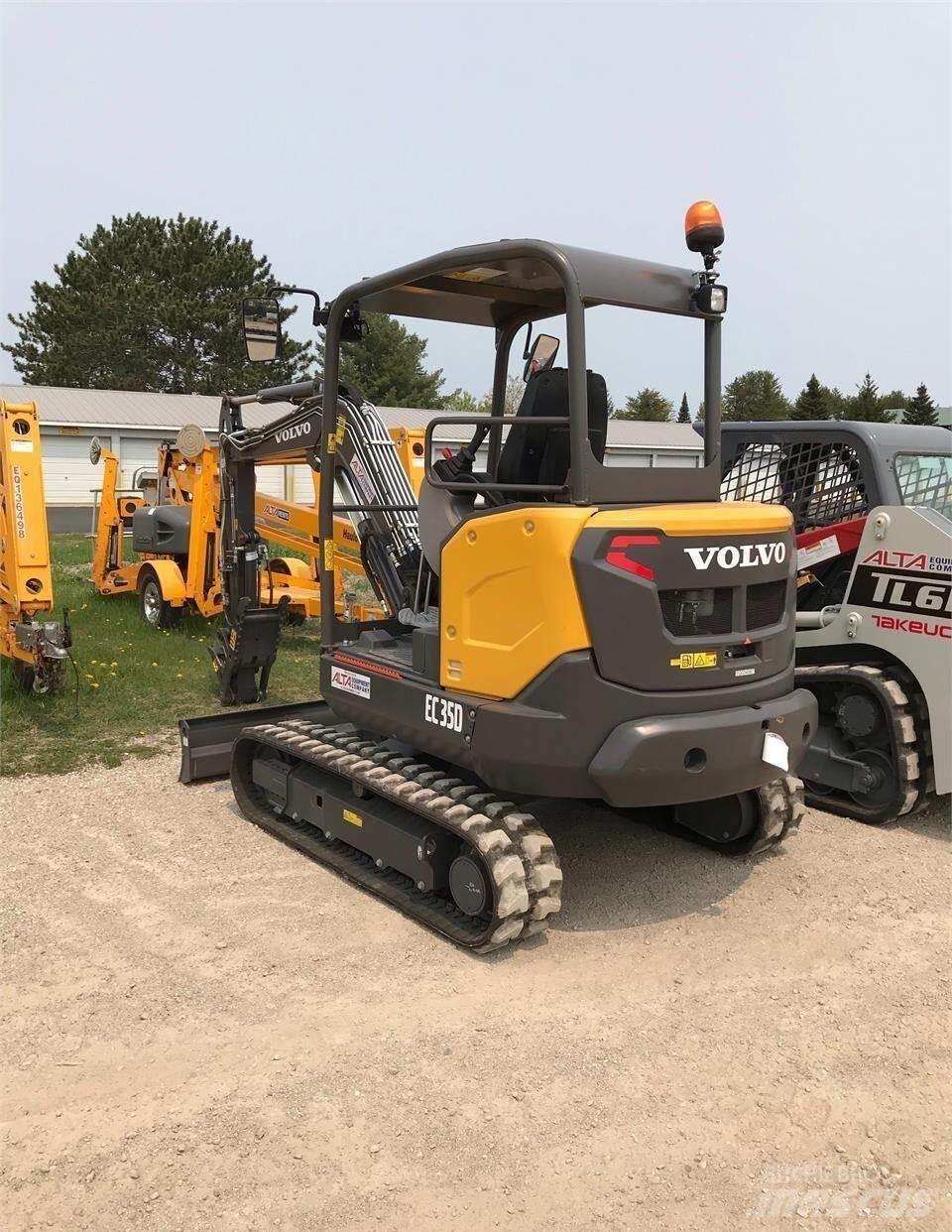 Volvo EC35D Mini ekskavatoriai < 7 t