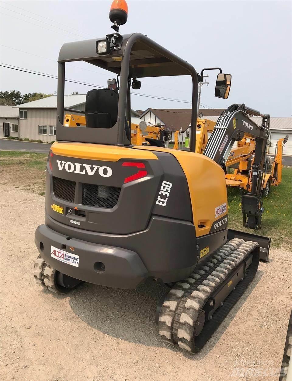 Volvo EC35D Mini ekskavatoriai < 7 t