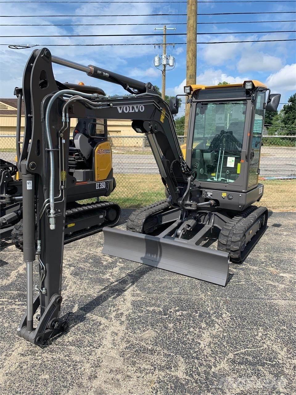 Volvo EC35D Mini ekskavatoriai < 7 t
