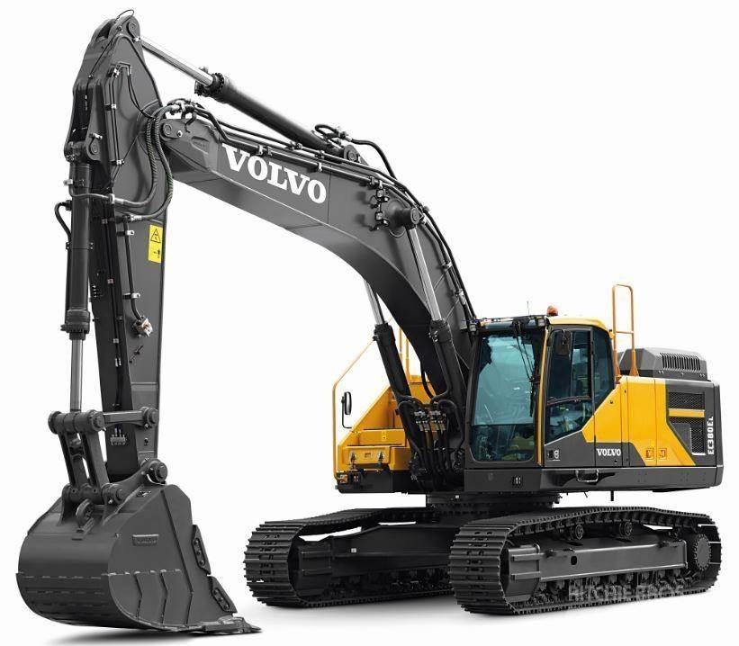 Volvo EC380EL Vikšriniai ekskavatoriai