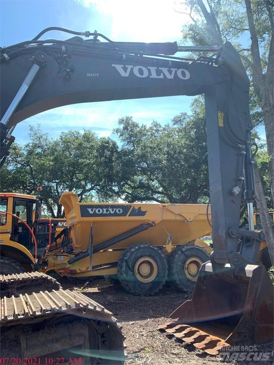 Volvo EC380EL Vikšriniai ekskavatoriai