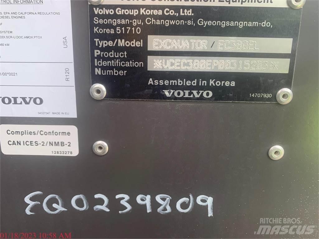 Volvo EC380EL Vikšriniai ekskavatoriai