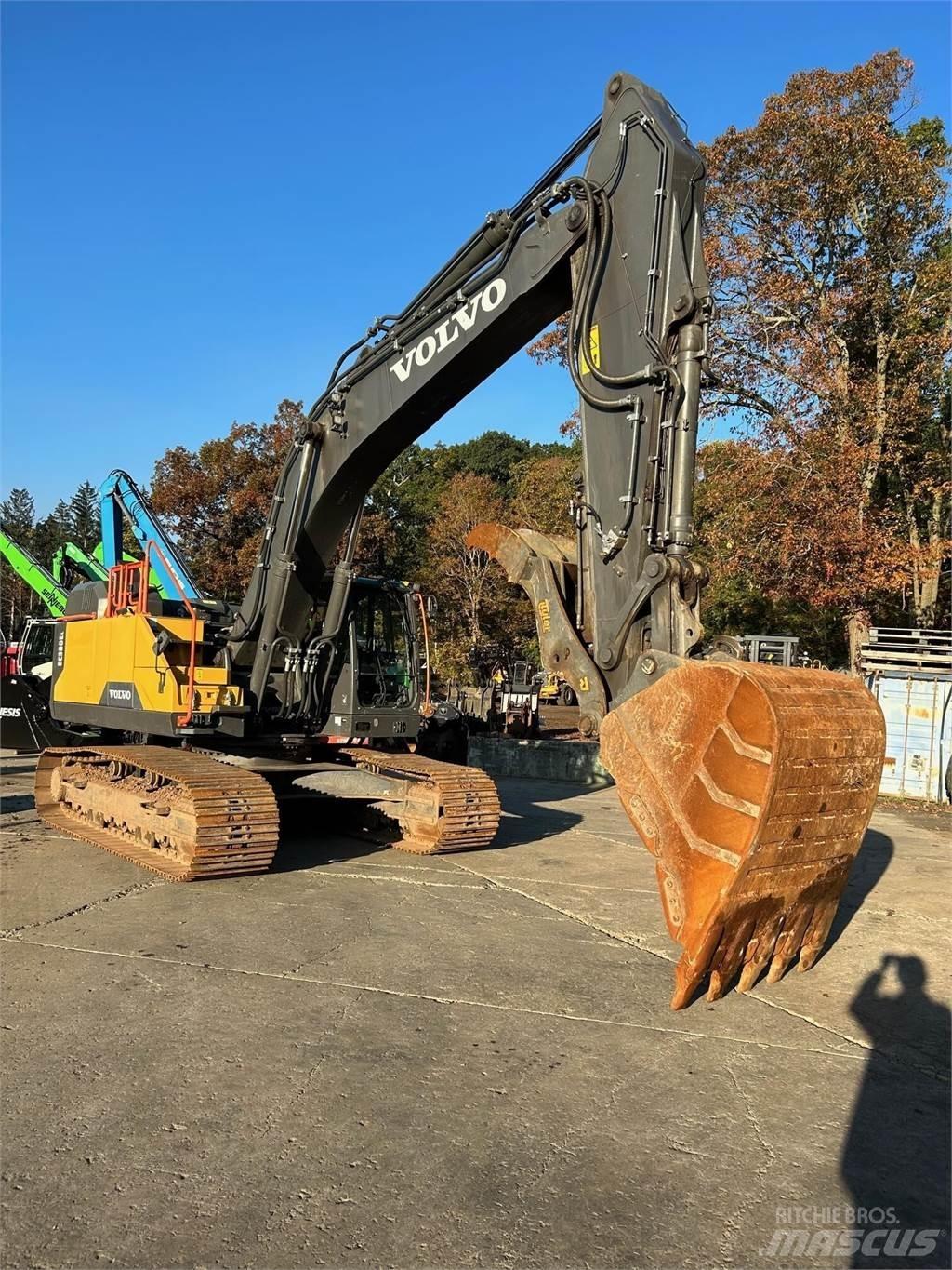 Volvo EC380EL Vikšriniai ekskavatoriai