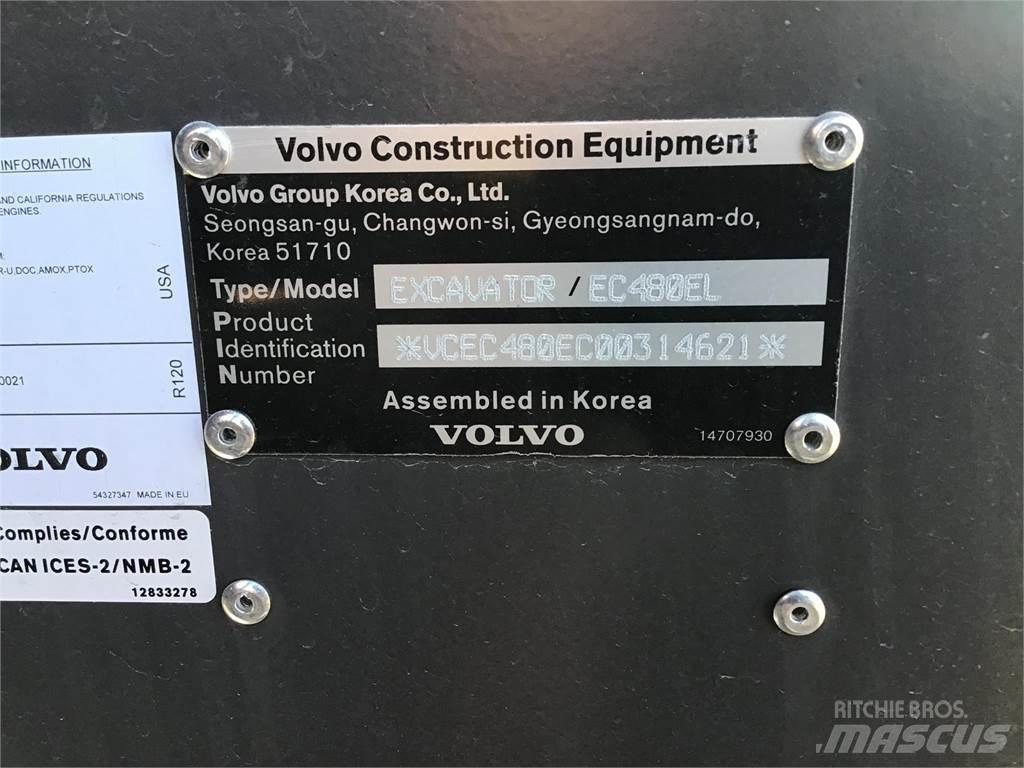 Volvo EC480EL Vikšriniai ekskavatoriai