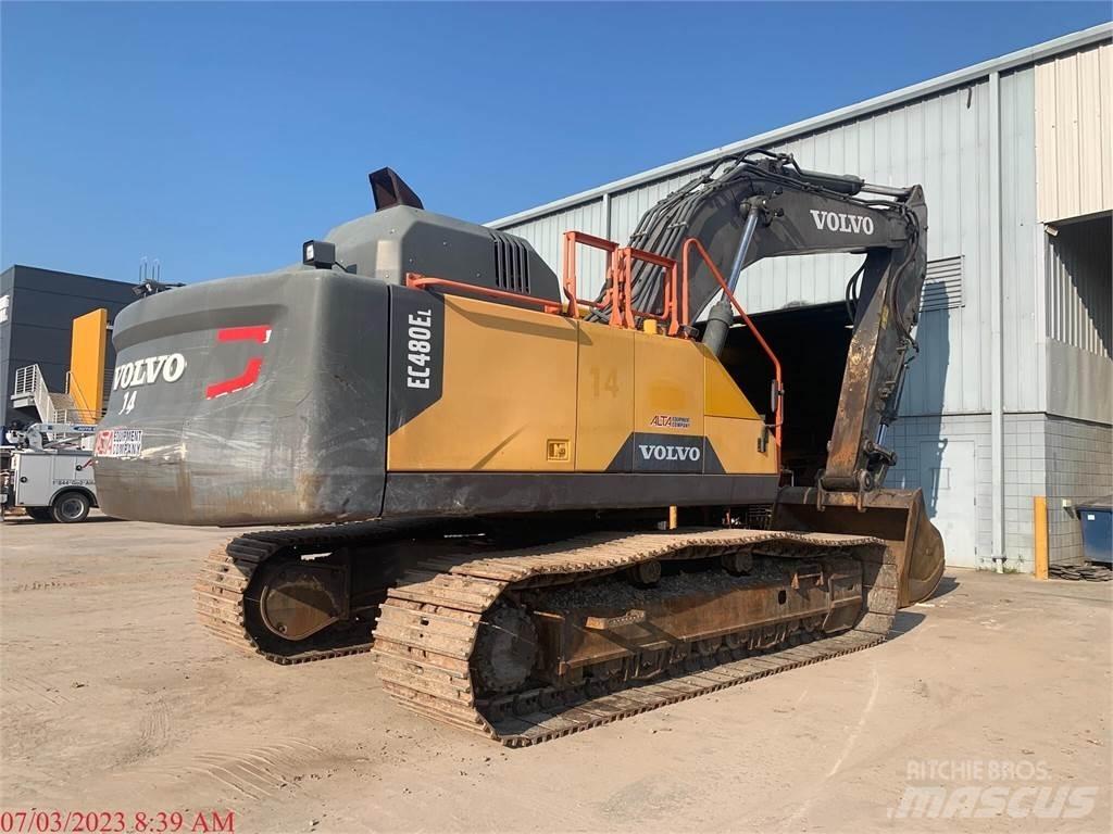 Volvo EC480EL Vikšriniai ekskavatoriai