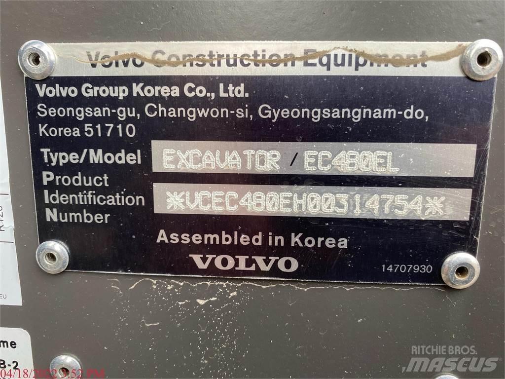 Volvo EC480EL Vikšriniai ekskavatoriai