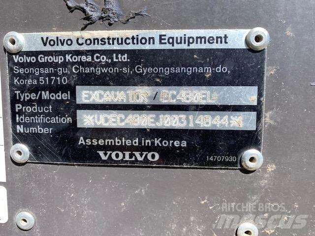 Volvo EC480EL Vikšriniai ekskavatoriai