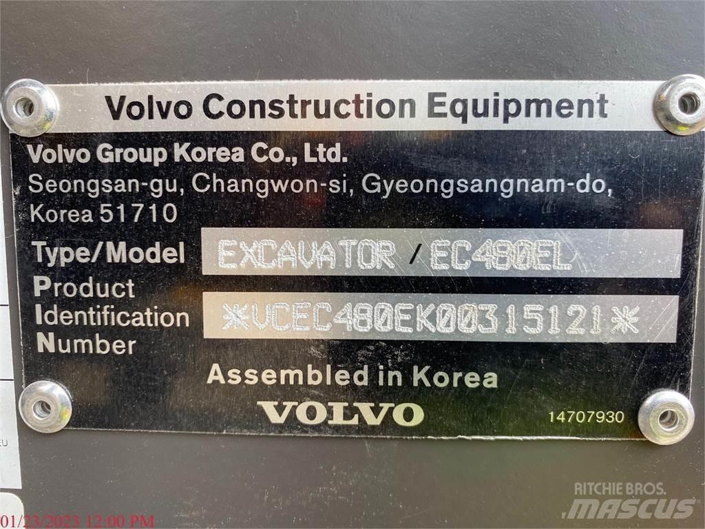 Volvo EC480EL Vikšriniai ekskavatoriai