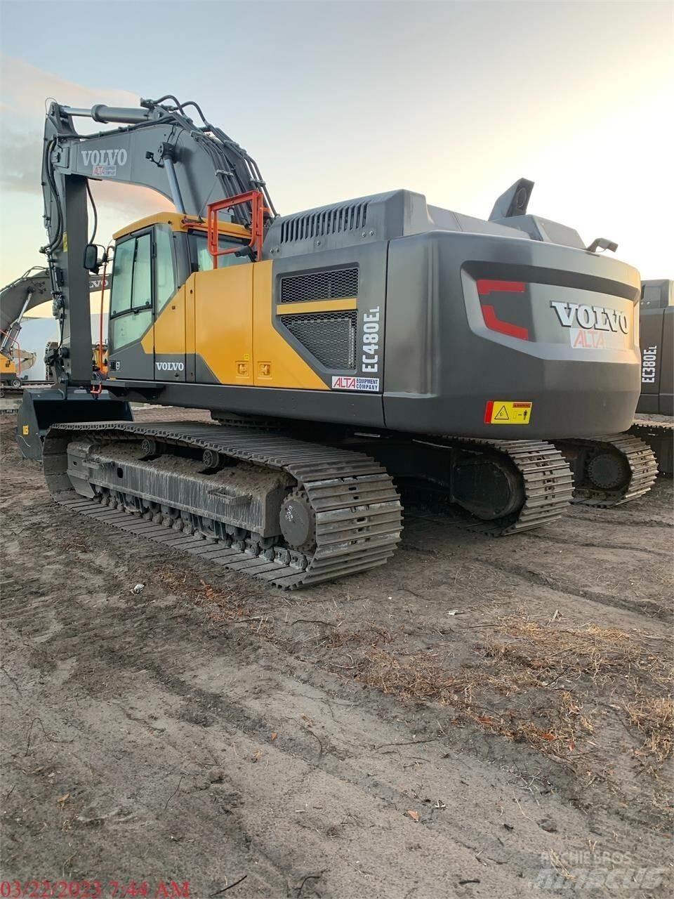 Volvo EC480EL Vikšriniai ekskavatoriai