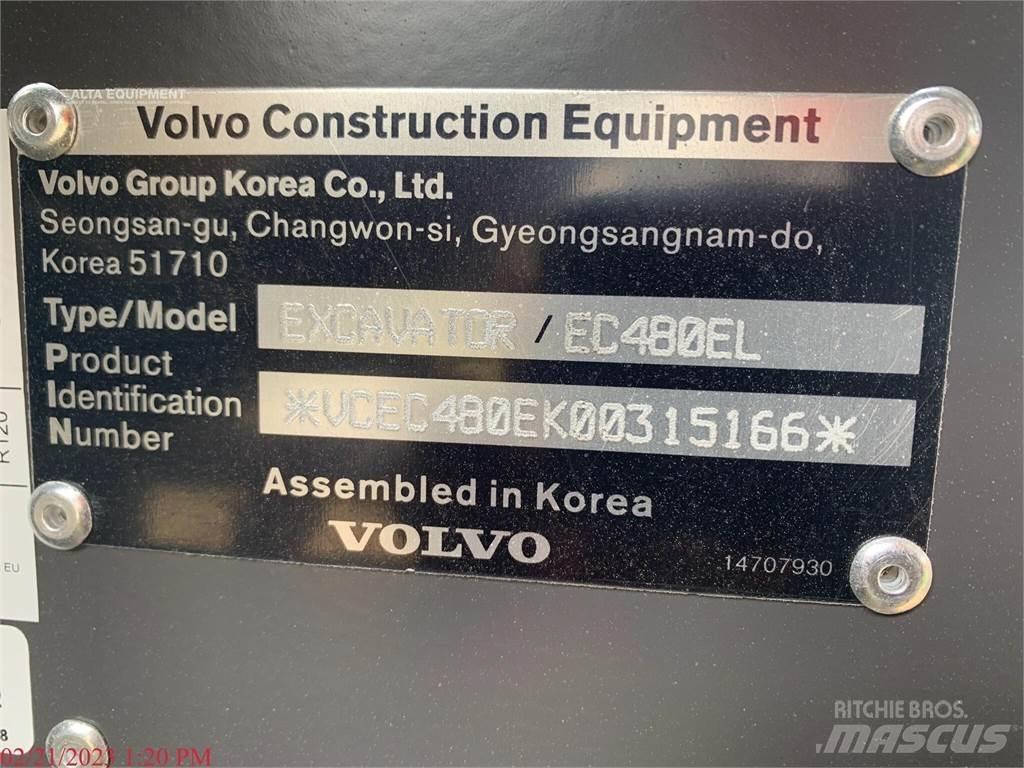 Volvo EC480EL Vikšriniai ekskavatoriai