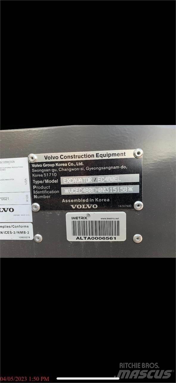 Volvo EC480EL Vikšriniai ekskavatoriai