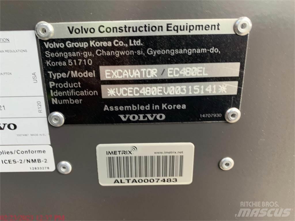 Volvo EC480EL Vikšriniai ekskavatoriai