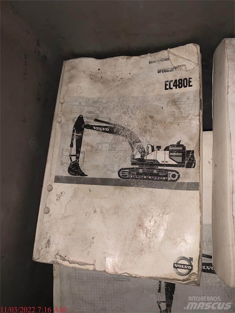 Volvo EC480EL Vikšriniai ekskavatoriai