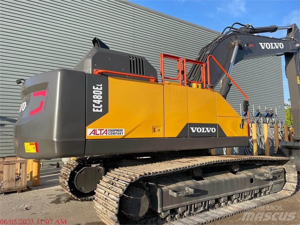 Volvo EC480EL Vikšriniai ekskavatoriai