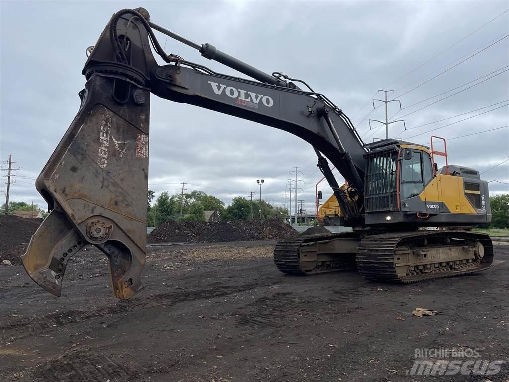Volvo EC480EL Vikšriniai ekskavatoriai