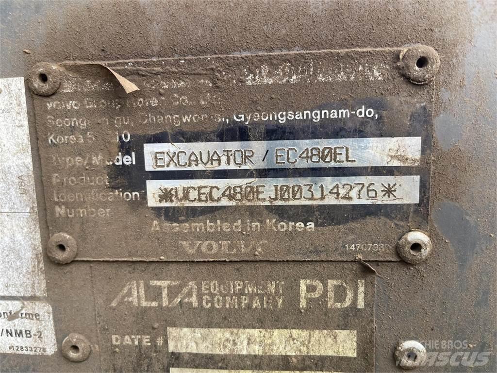Volvo EC480EL Vikšriniai ekskavatoriai