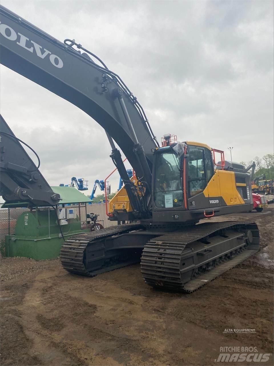 Volvo EC480EL Vikšriniai ekskavatoriai
